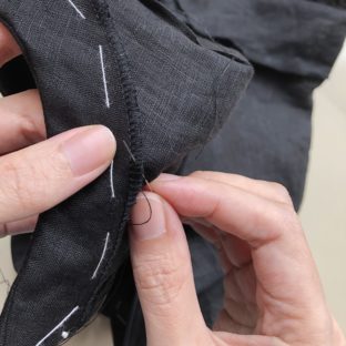 洋裁初心者必見：まつり縫いの基本とコツ