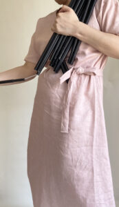 ハンガーラック折り畳み　アルミ製　フリマ