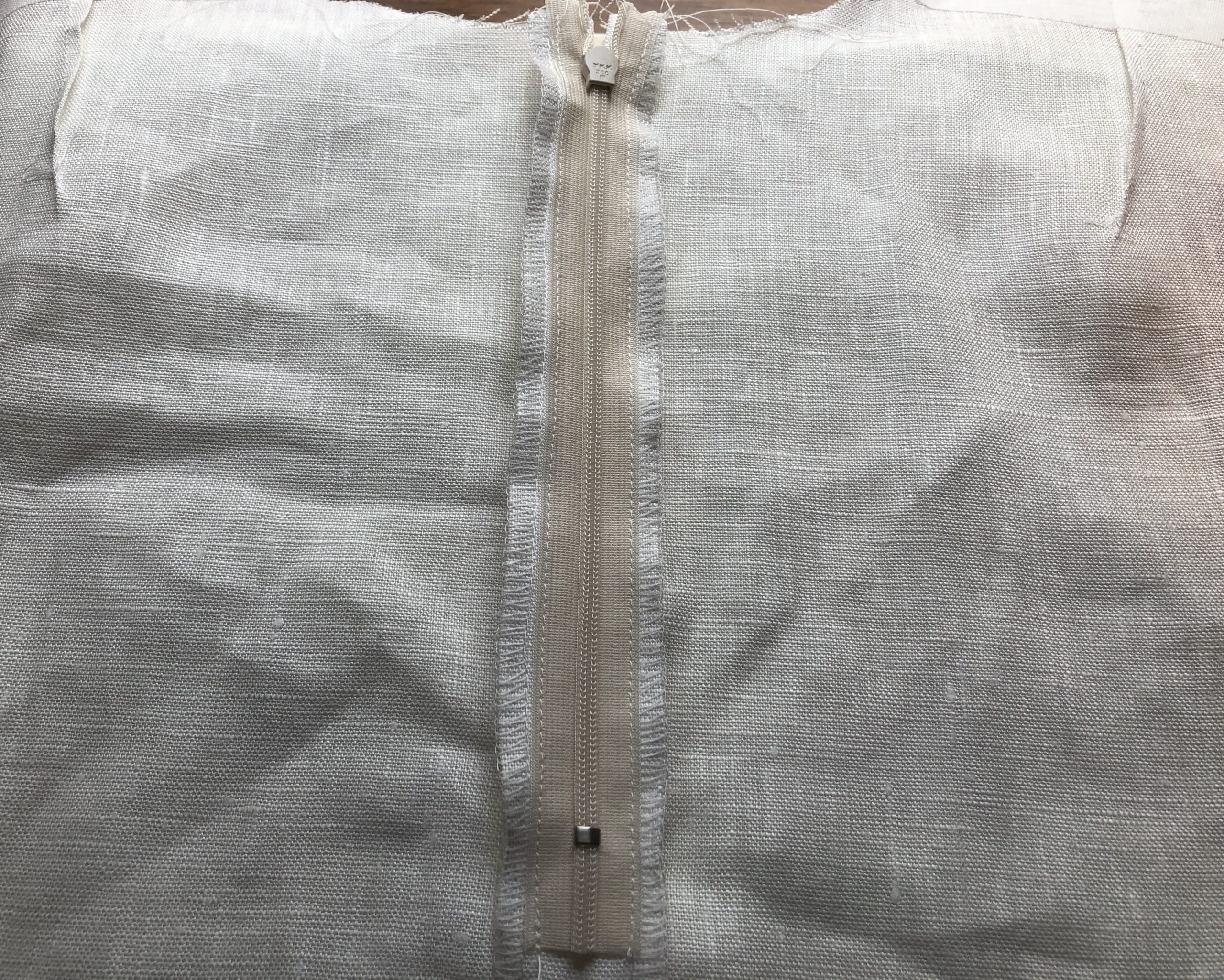 ファスナーつけ方