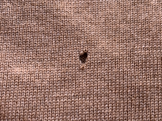 リメイク 手袋 穴あき 虫食い セーター 着なくなった着れない