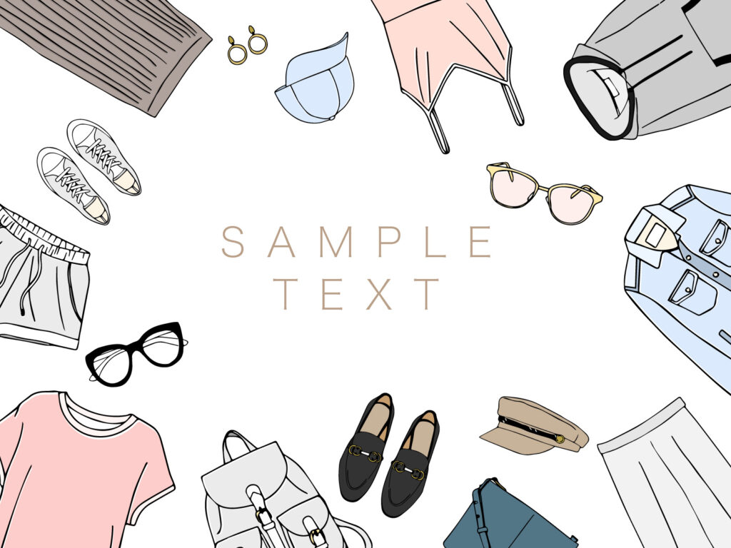 洋服　ベーシックアイテム　定番　揃えて　おしゃれを楽しもう