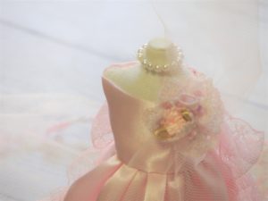 ドレス　ピンク　お姫様のドレス