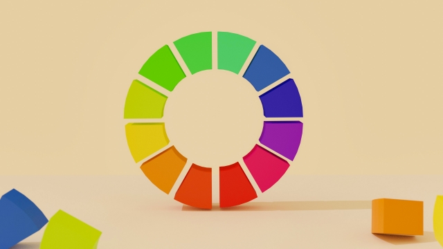 色相環　カラーの表