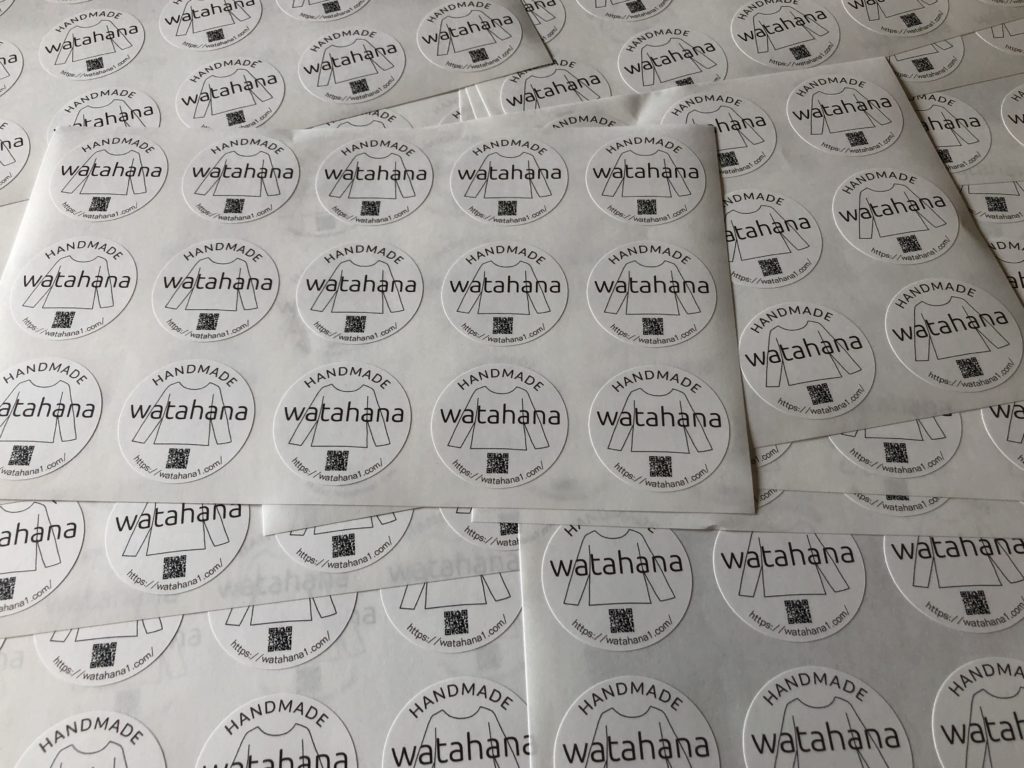 ショップシール　watahana