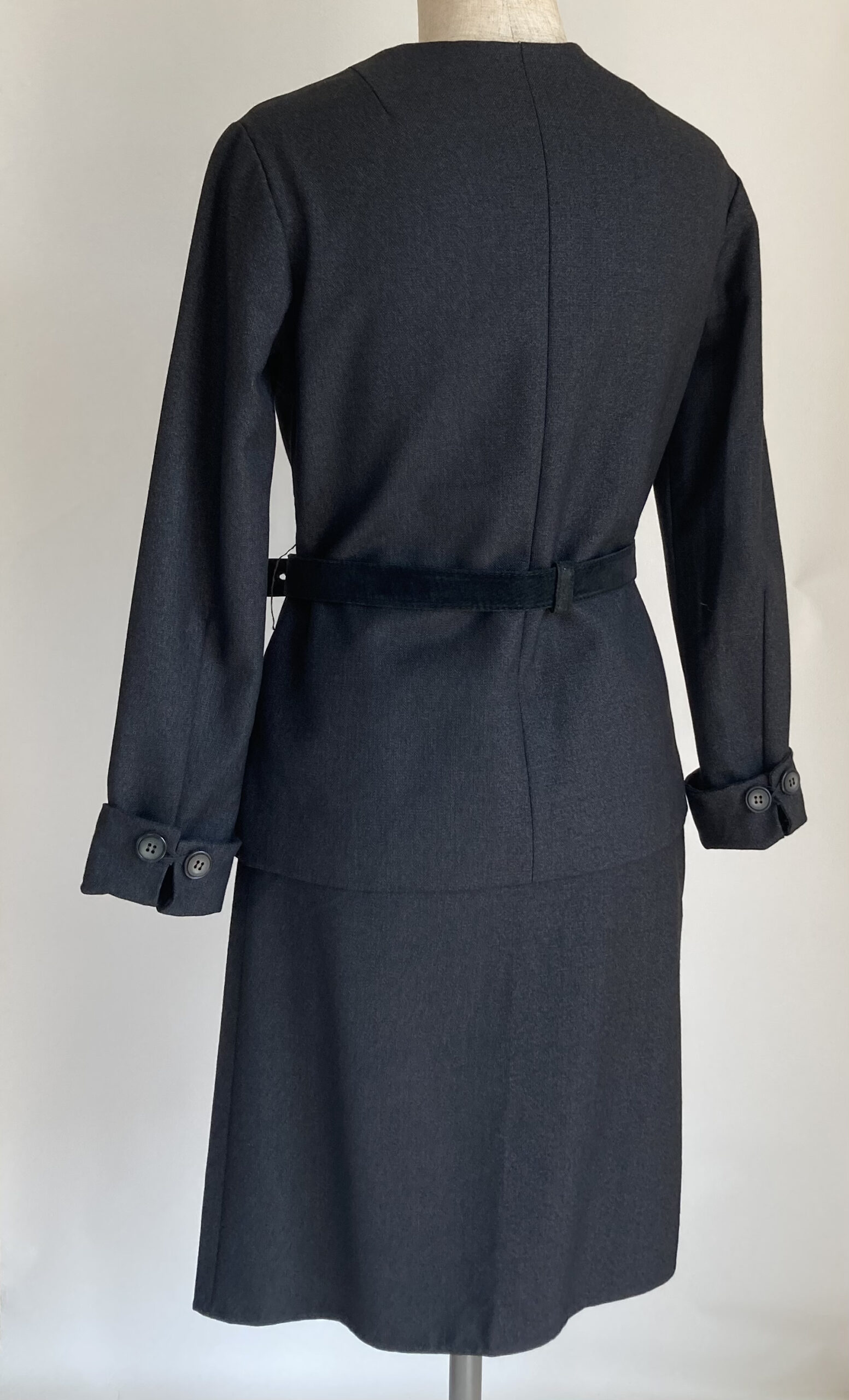 文化服装学院　卒業制作　初めて作ったスーツ