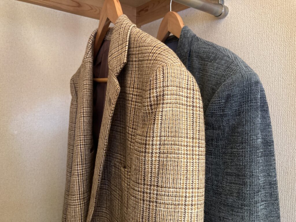 オーダースーツ　おさがり　上質