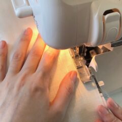 洋裁の効率アップ！しつけのやり方解説