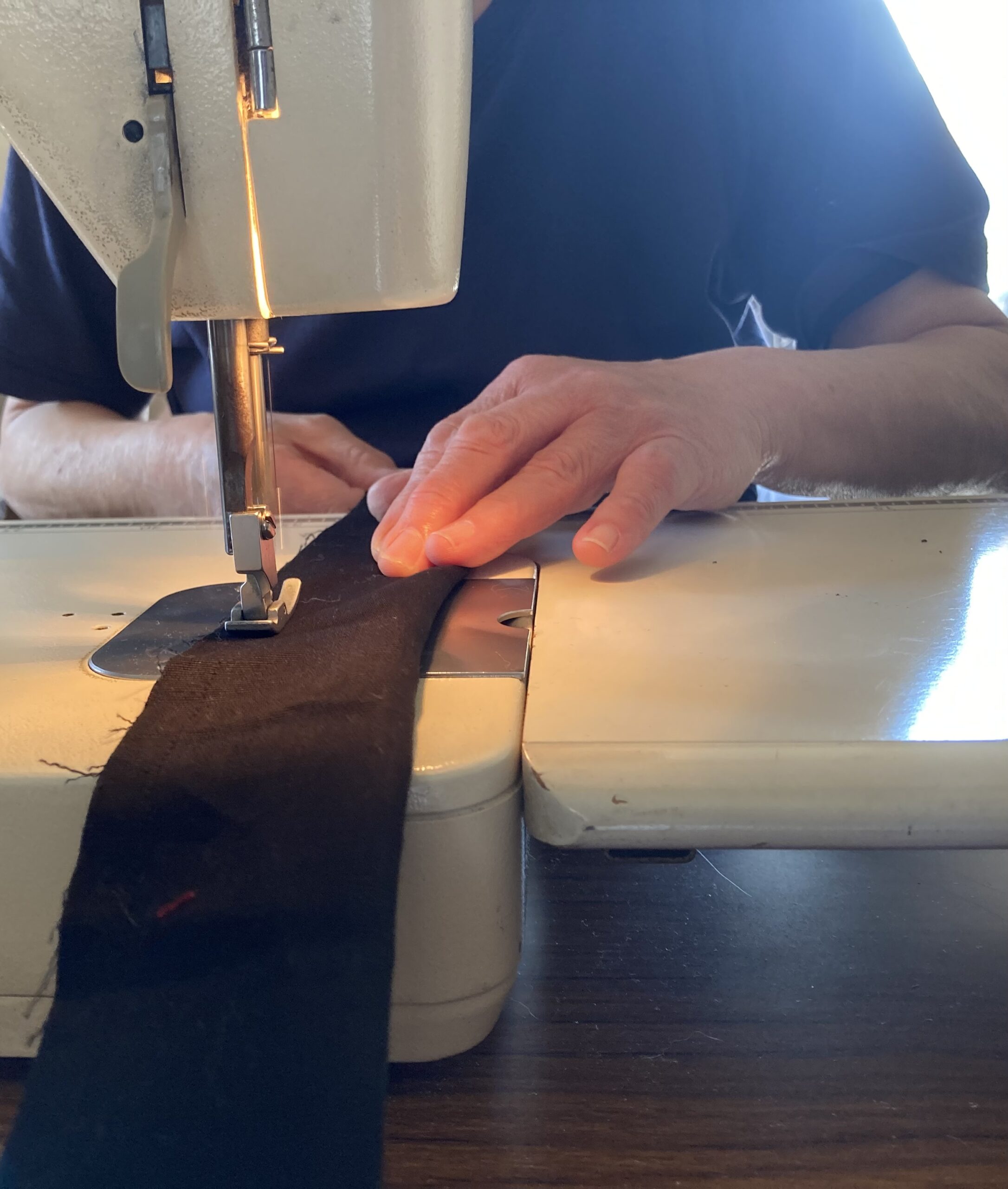 エコバックとって三つ折り