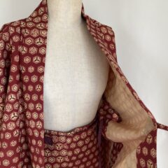 2部式着物へ”着物をリメイク”普段使いの作業着に