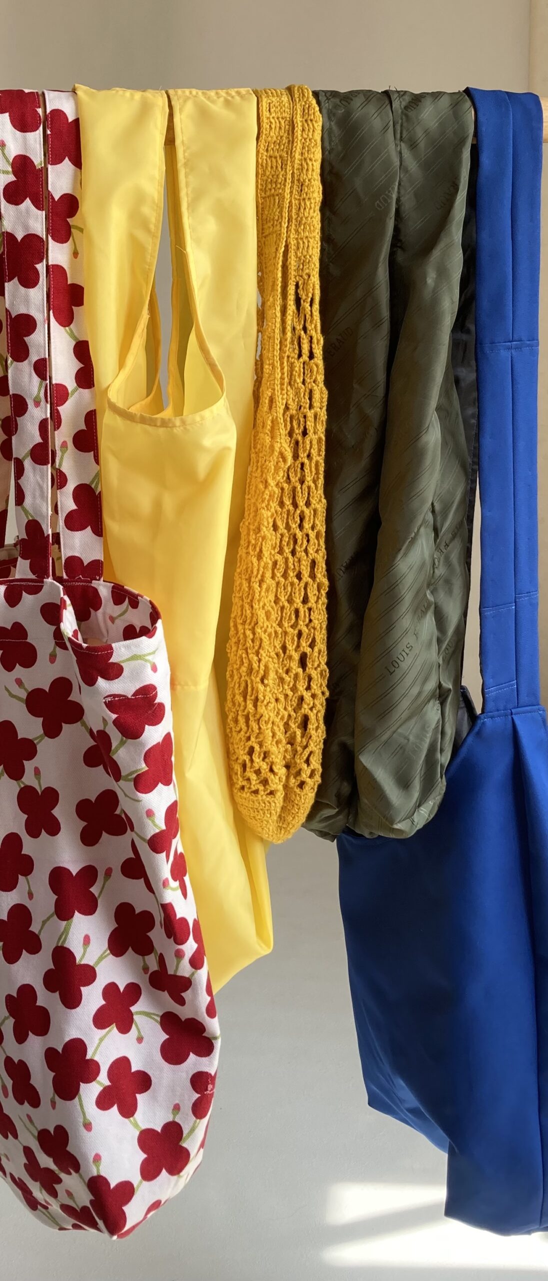 あまり生地からエコバック作りました