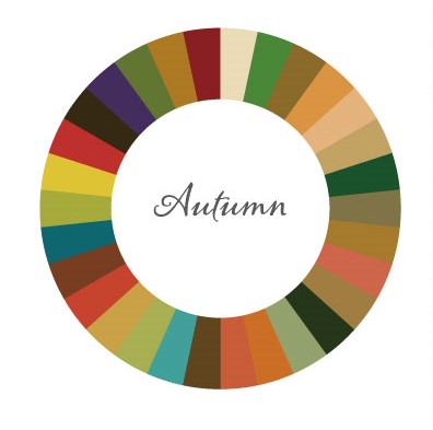 パーソナルカラー　秋　オータム　色　カラー