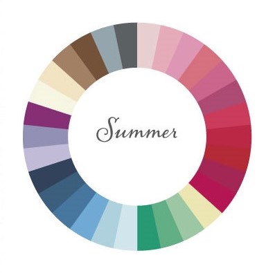 パーソナルカラー　夏　スプルリング　色