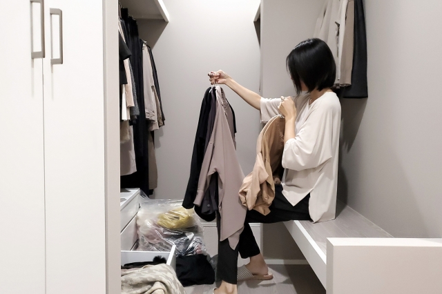 クローゼット　洋服整理で得られる心の余裕とは