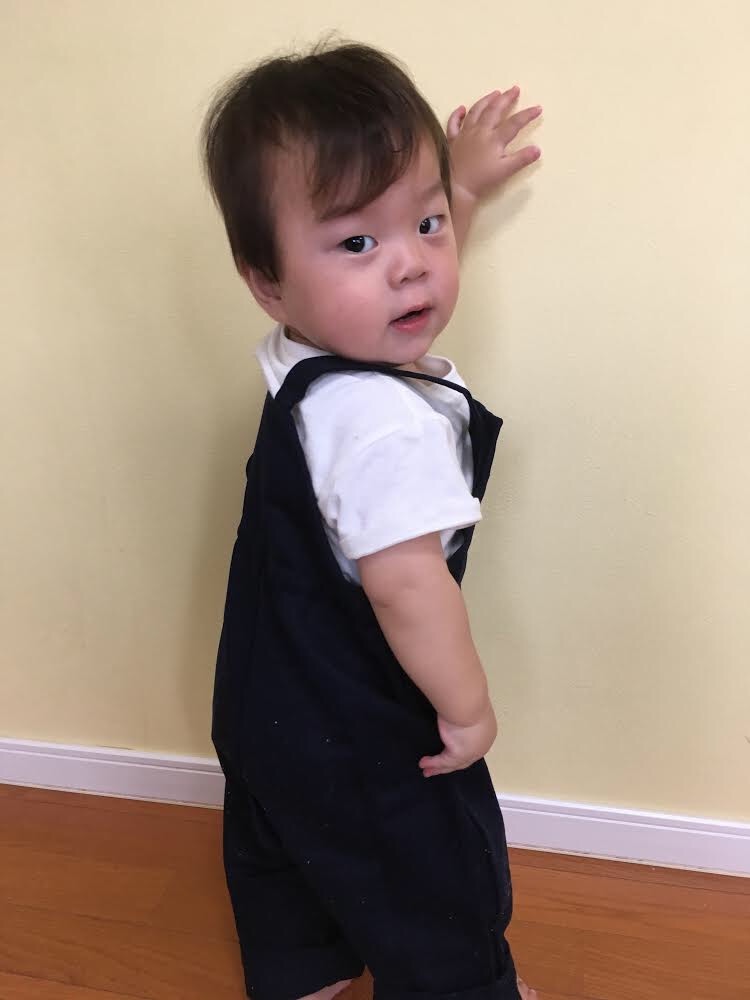 サロペット 男の子 手作り