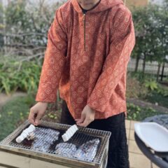 着物リメイクで楽しむパーカー”アウトドアスタイル”無駄なく使う工夫