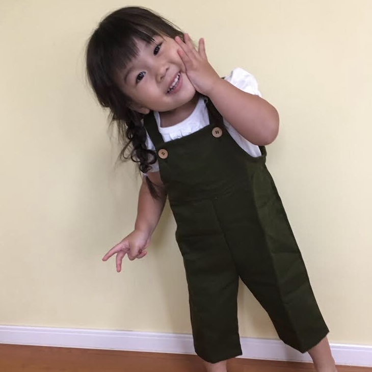 可愛い女の子 子供服ハンドメイド