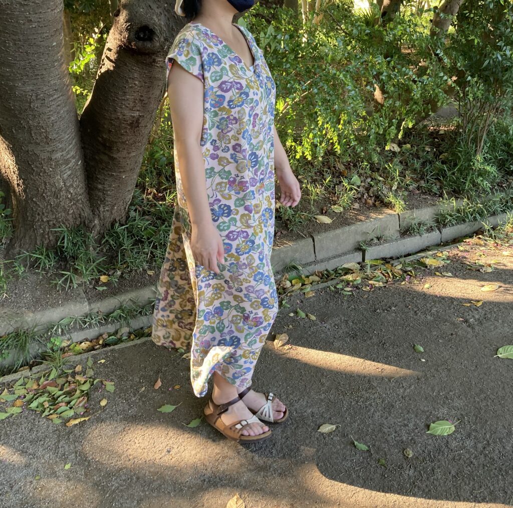 着物リメイク　シルク