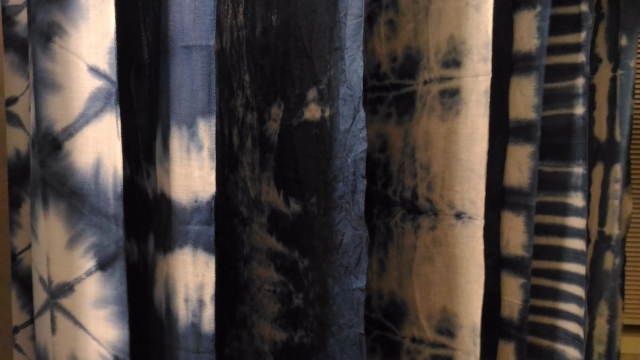 藍染生地 色々な柄 青