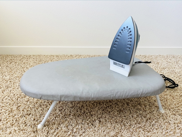 麻アイロン　リネンアイロン　かけ方　リネンシワ　麻シワ