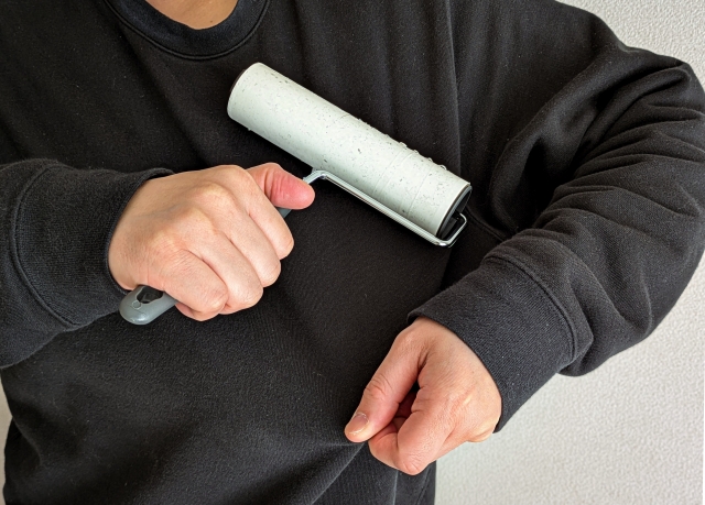 洋服に付いたペットの毛 簡単に効率よく取る裏技 毛がつきにくい素材