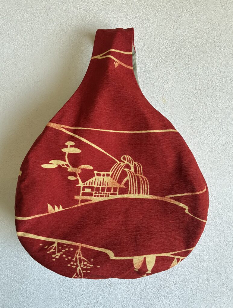 プレゼント企画　手提げ　着物リメイク　和柄