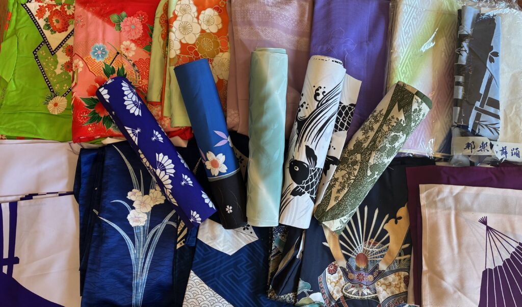 沢山の着物